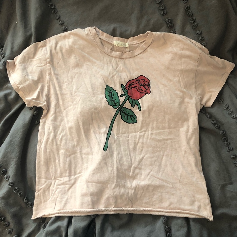 Rose top shop tee